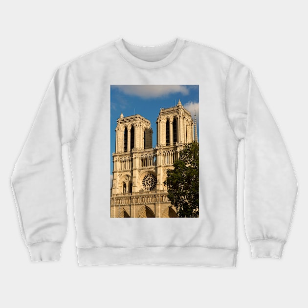 Notre Dame de Paris - 1 © Crewneck Sweatshirt by PrinceJohn